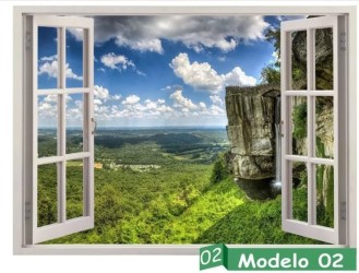 paisagem-montanhas-arvores-janela-3d